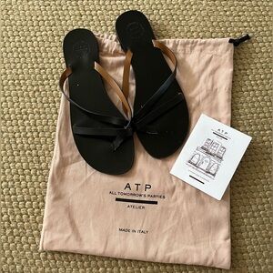 ATP: All Tomorrow’s Parties Black Strappy Sandal size 38